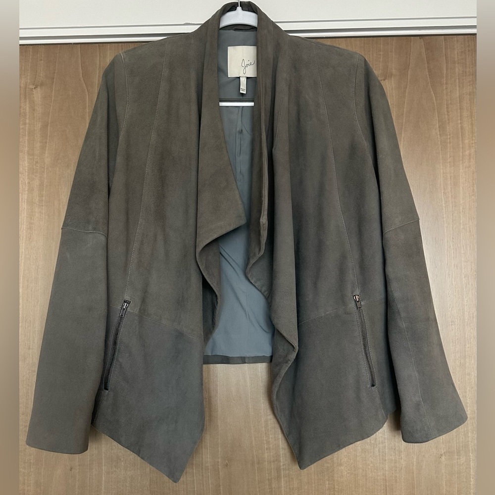 Joie suede grey jacket